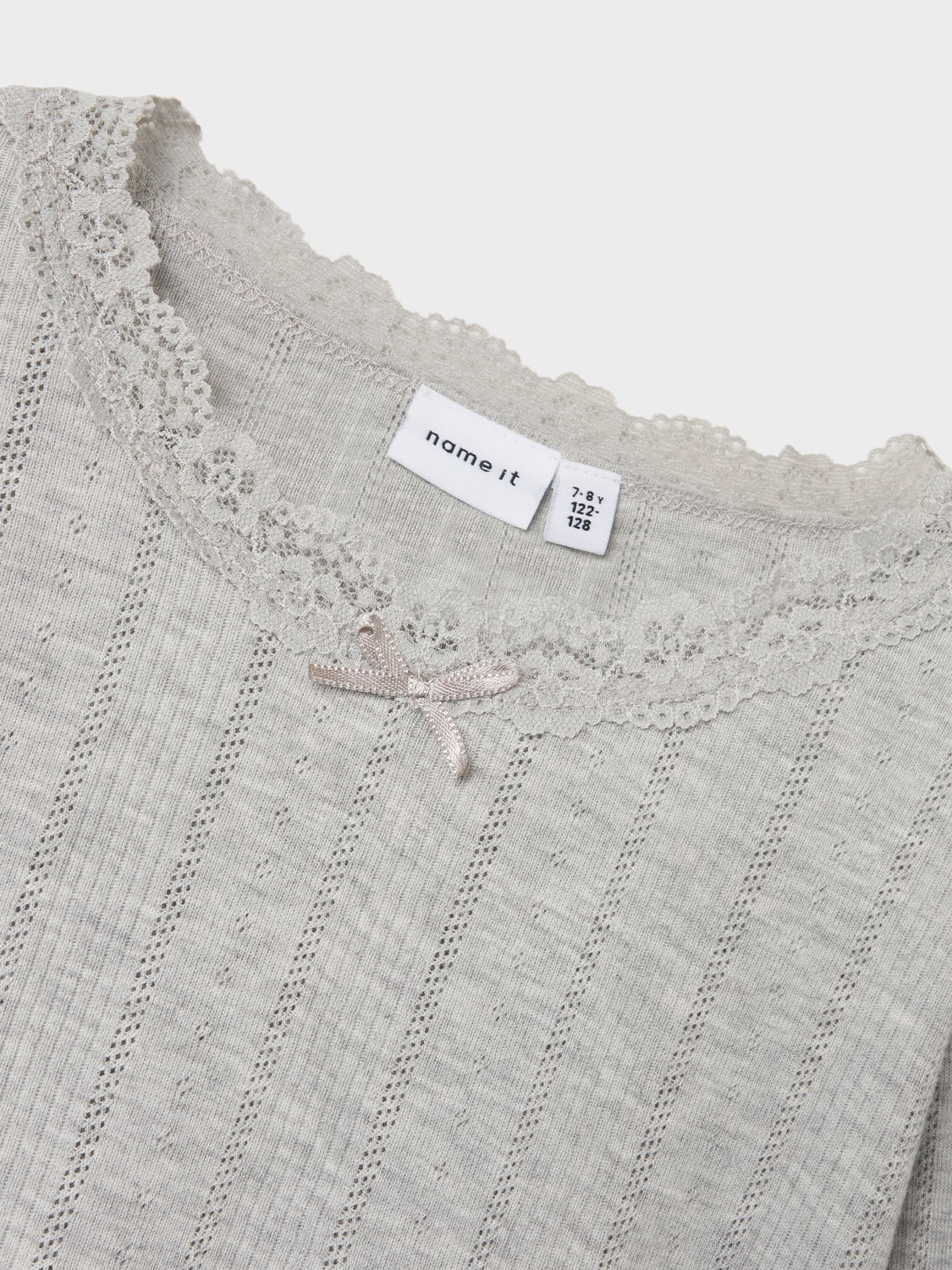 NKFFREDA T-Shirt - Grey Melange